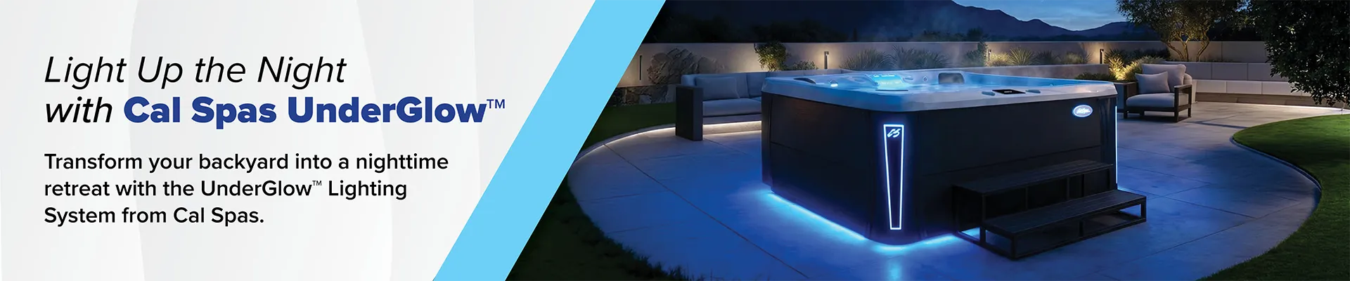 Calspas hot tub being used in a family setting - Johns Creek