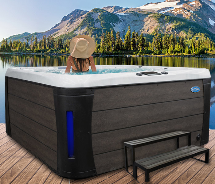 Calspas hot tub being used in a family setting - hot tubs spas for sale Johns Creek